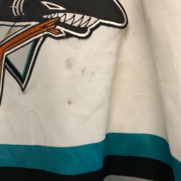 Vintage San Jose Sharks Hockey Jersey size small - Picture 5 of 9